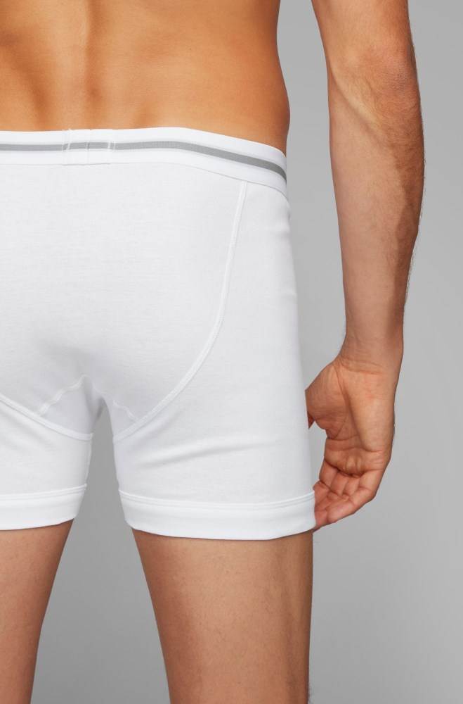 Hugo Boss Regular-rise trunks Hvite | qDmnkdN0