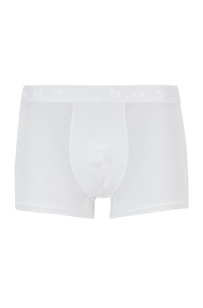 Hugo Boss Regular-rise trunks Hvite | uUPWKkAS