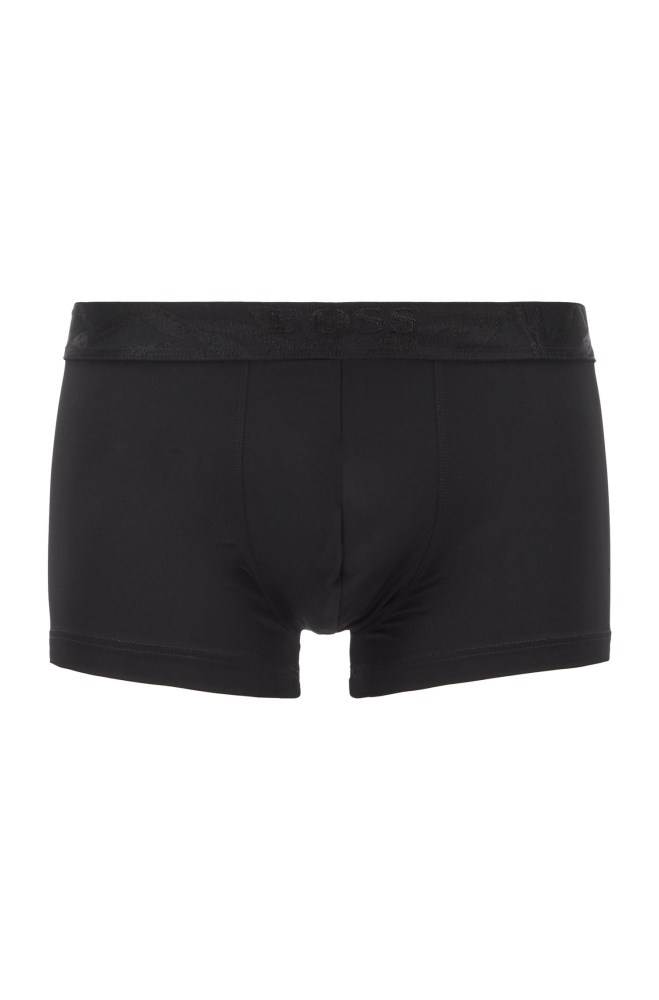 Hugo Boss Regular-rise trunks Svarte | 2hWp8toB