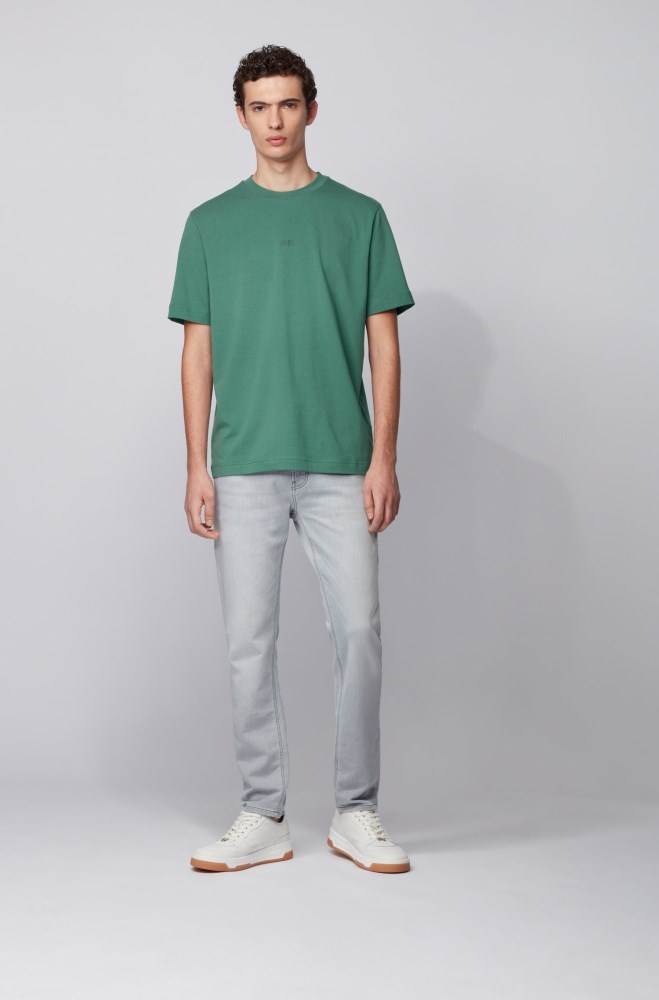 Hugo Boss Relaxed-fit T-shirt Grønn | 04OR4mTv