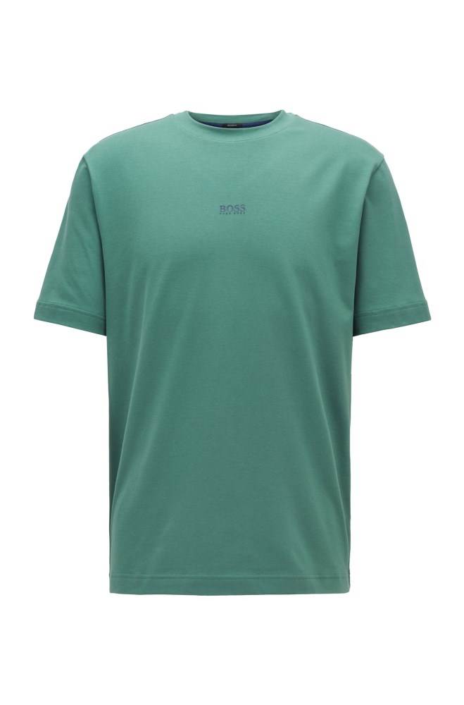 Hugo Boss Relaxed-fit T-shirt Grønn | 04OR4mTv