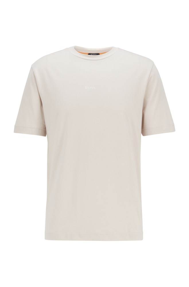 Hugo Boss Relaxed-fit T-shirt Lyse Grå | 0NNfmNmA