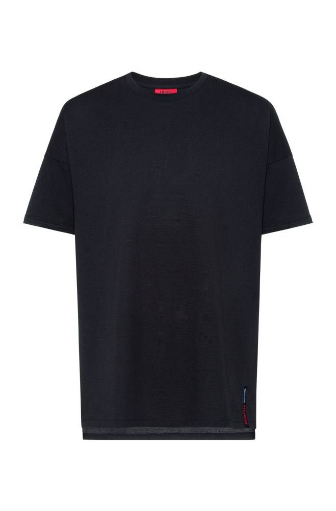 Hugo Boss Relaxed-fit T-shirt Svarte | evoCTGzt