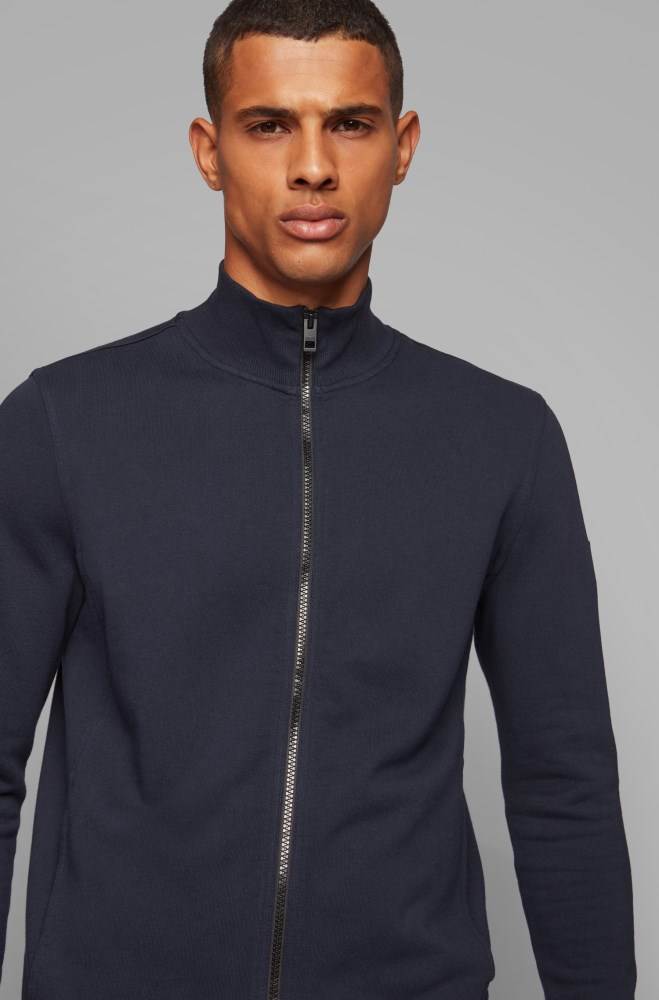 Hugo Boss Relaxed-fit jacket Mørke Blå | DORSoFu2