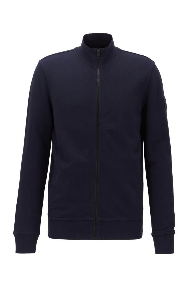 Hugo Boss Relaxed-fit jacket Mørke Blå | DORSoFu2