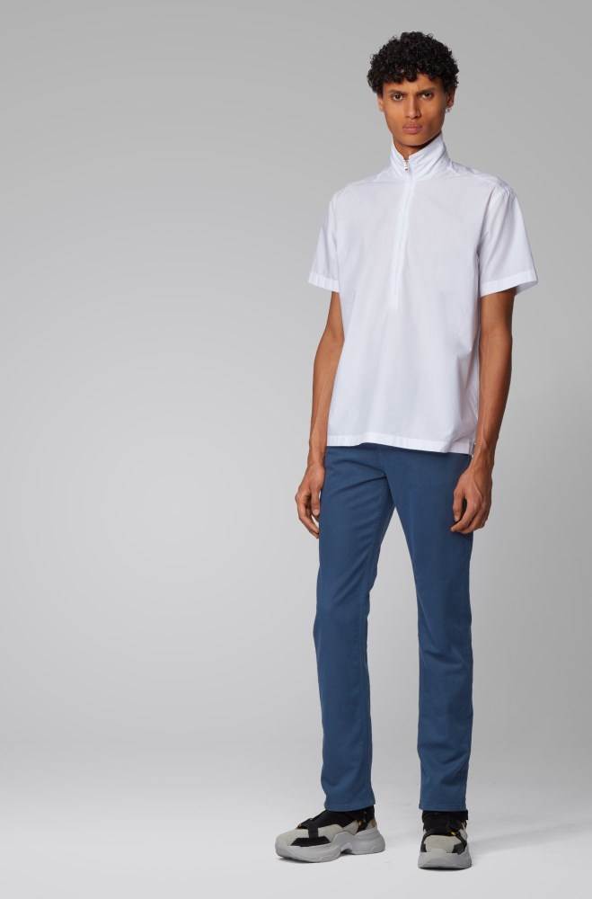 Hugo Boss Relaxed-fit jeans Blå | PcAJaGI4