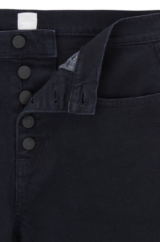 Hugo Boss Relaxed-fit jeans Mørke Blå | 3ZX0uFn5