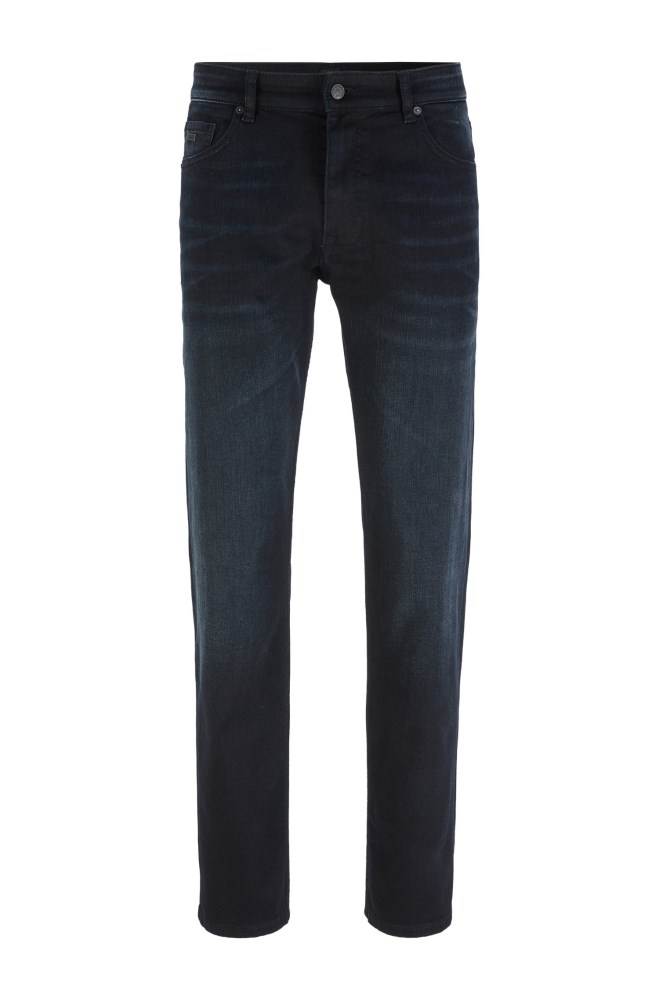 Hugo Boss Relaxed-fit jeans Mørke Blå | dIt3xY5u