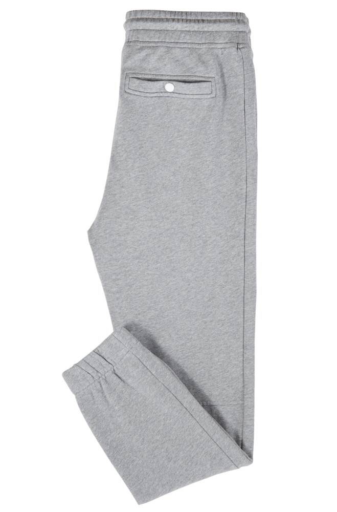 Hugo Boss Relaxed-fit jersey trousers Lyse Grå | 2x6v95Q5