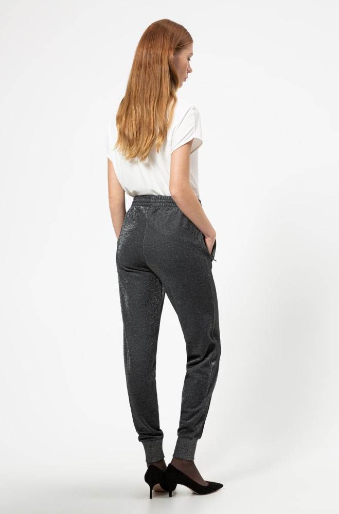 Hugo Boss Relaxed-fit jogging trousers Grå | ExYKvQw6