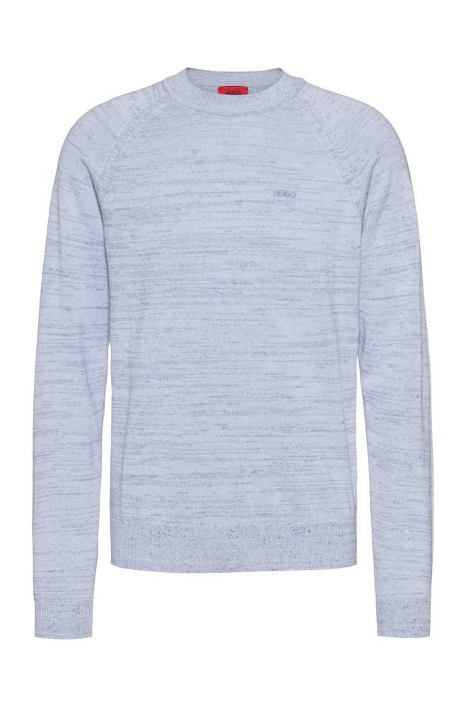 Hugo Boss Relaxed-fit sweater Mørke Blå | rjPVfQ2b