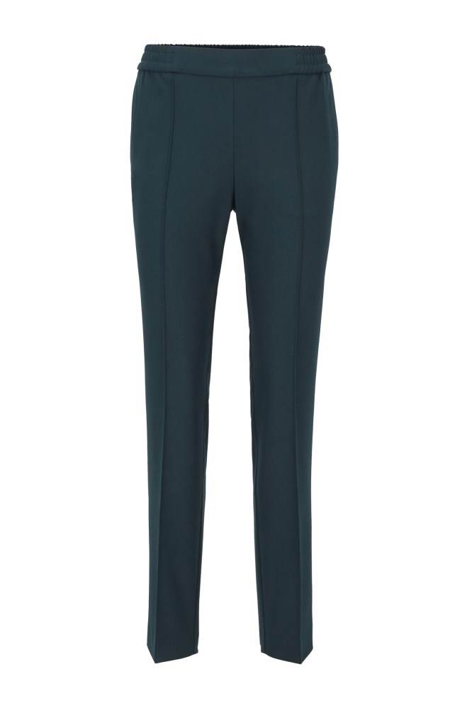 Hugo Boss Relaxed-fit trousers Mørke Grønn | BGAdfvEy