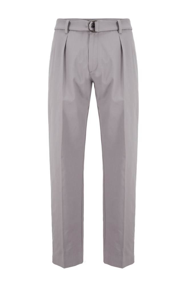 Hugo Boss Relaxed-fit trousers Sølv | wnWWFcIv