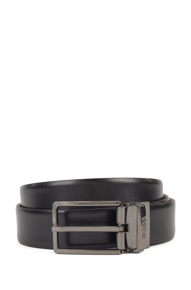 Hugo Boss Reversible belt Svarte | 9i5d5pTz