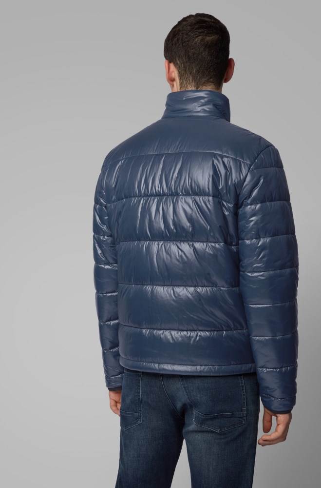 Hugo Boss Reversible down jacket Mørke Blå | BdlSnsuB