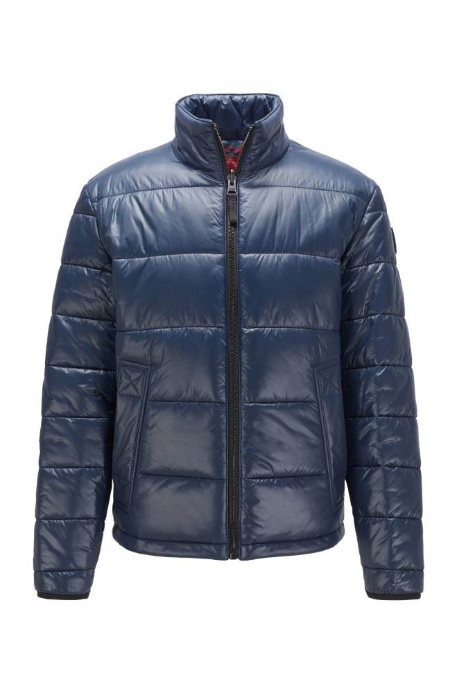 Hugo Boss Reversible down jacket Mørke Blå | BdlSnsuB