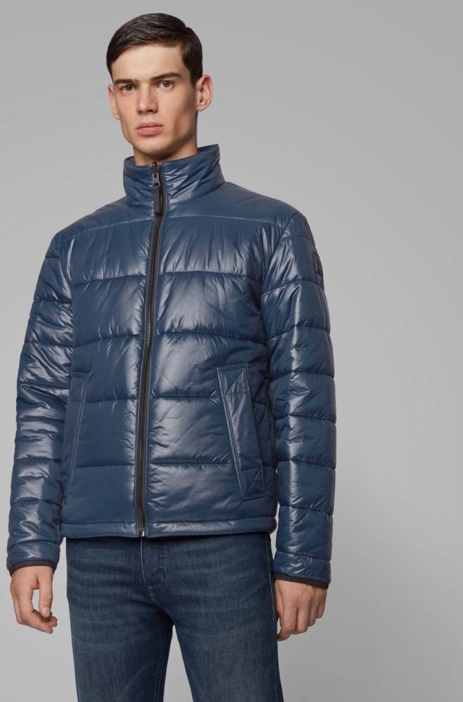 Hugo Boss Reversible down jacket Mørke Blå | BdlSnsuB