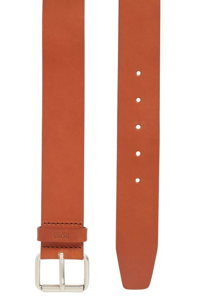 Hugo Boss Roller-buckle belt Brune | lxn8fLbw