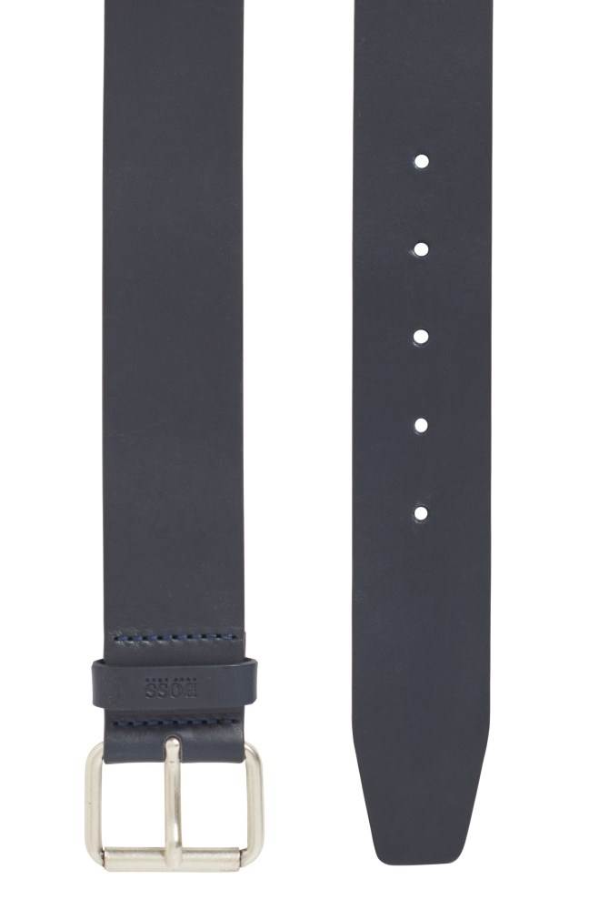 Hugo Boss Roller-buckle belt Mørke Blå | aVptbSrC