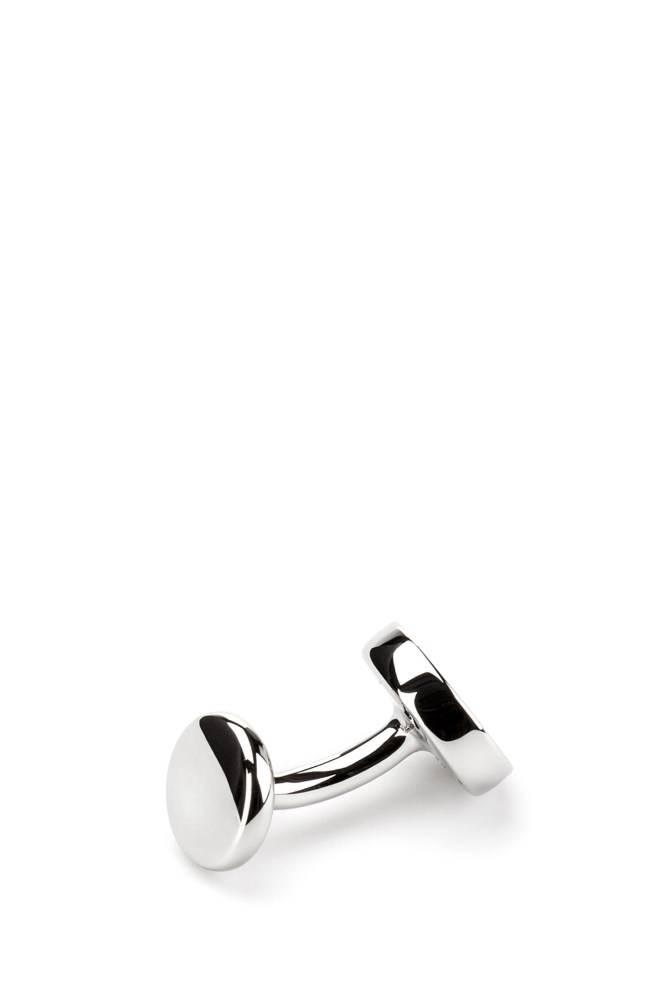 Hugo Boss Round cufflinks Svarte | yVwc7VO9