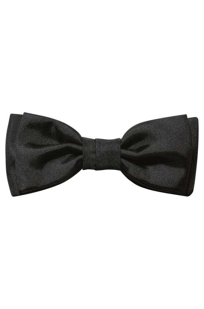 Hugo Boss Satin bow tie Svarte | Le2SBsdd