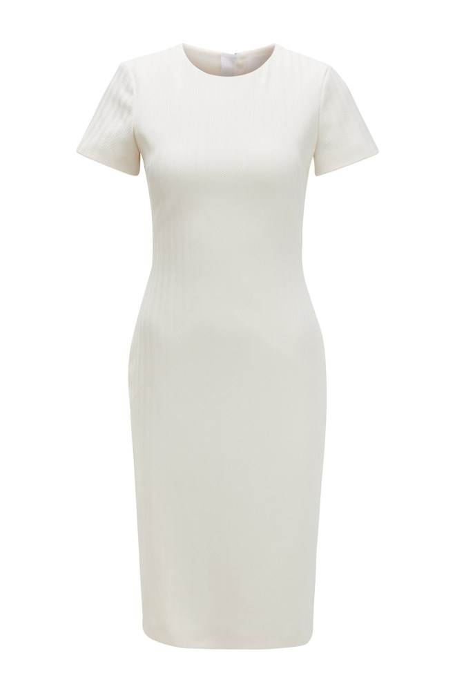 Hugo Boss Shift dress Natural | 2LF3VaKK