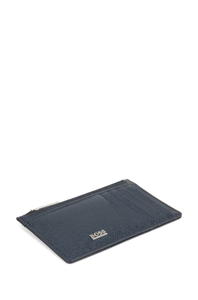 Hugo Boss Signature Kolleksjoner card case Mørke Blå | ag9V0fsc