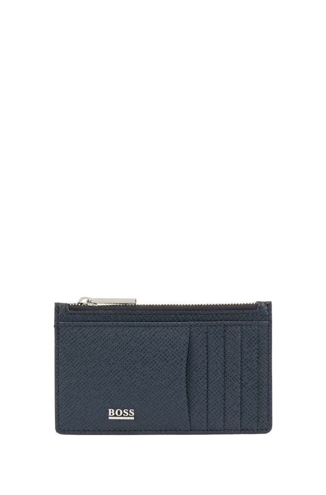 Hugo Boss Signature Kolleksjoner card case Mørke Blå | ag9V0fsc