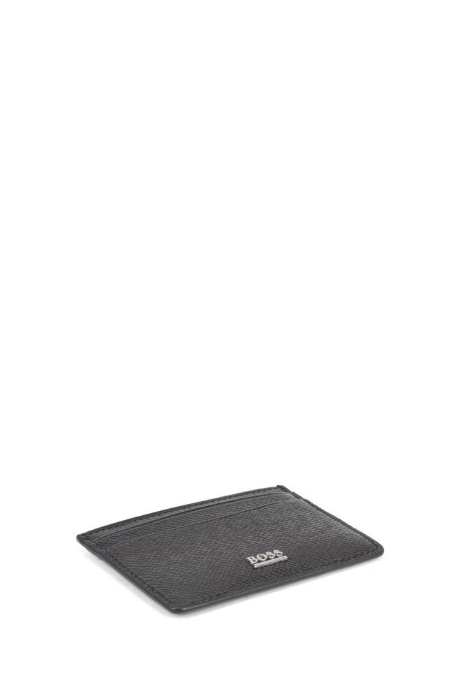 Hugo Boss Signature Kolleksjoner card holder Svarte | QVSPjJgZ