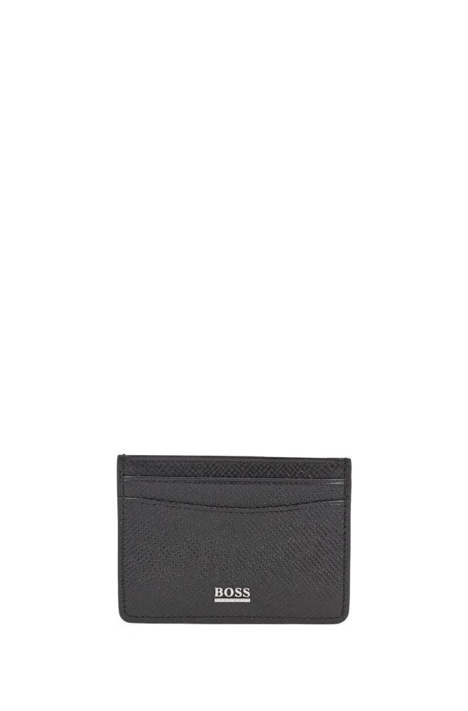 Hugo Boss Signature Kolleksjoner card holder Svarte | QVSPjJgZ