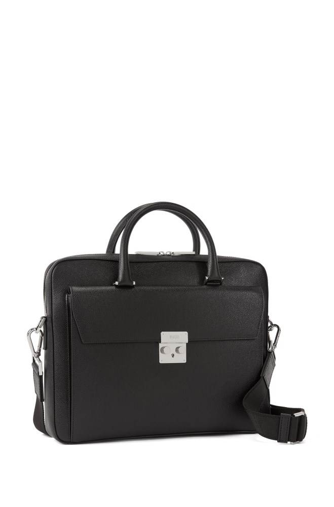 Hugo Boss Signature Kolleksjoner document case Svarte | WkumKCRb