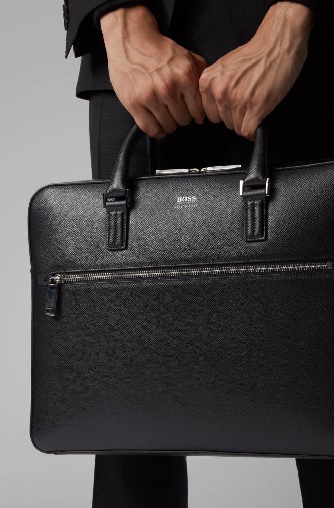 Hugo Boss Signature Kolleksjoner document case Svarte | gBTundDA