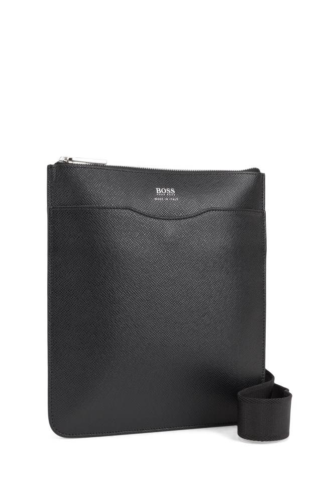 Hugo Boss Signature Kolleksjoner envelope bag Svarte | 92OImTgP