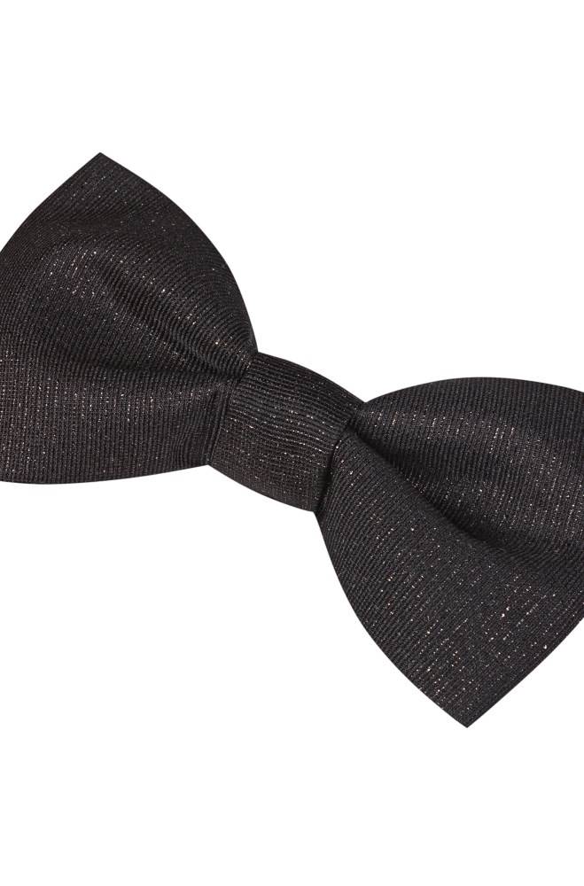 Hugo Boss Silk-blend bow tie Svarte | S9r5xGcp