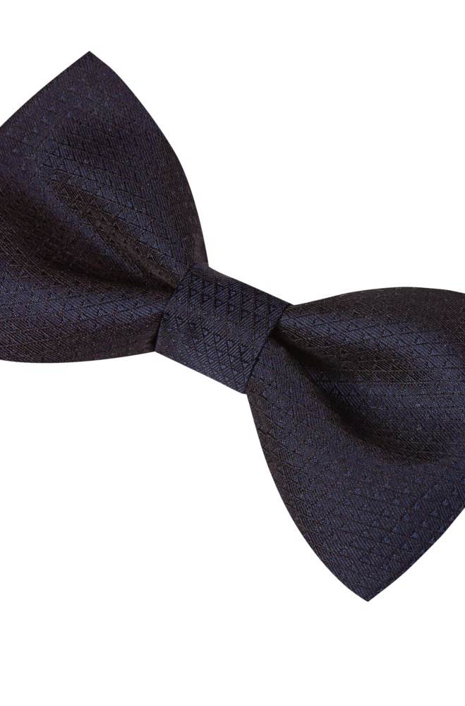 Hugo Boss Silk bow tie Mørke Blå | 0w4QtxPn