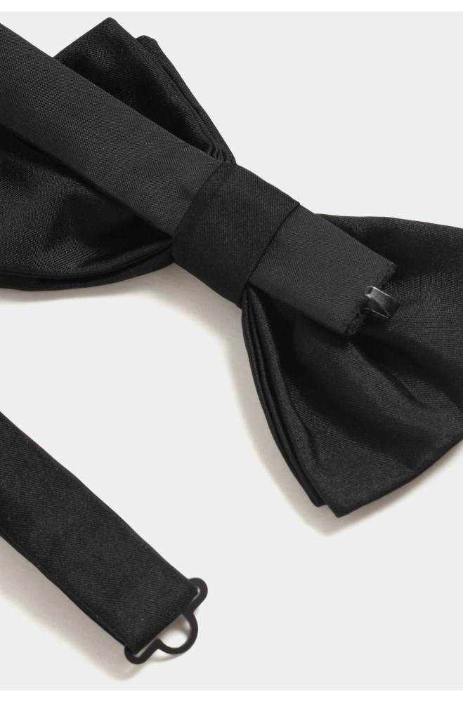 Hugo Boss Silk bow tie and cummerbund set Svarte | ESyARVJk