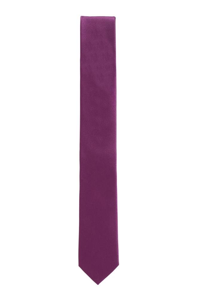 Hugo Boss Silk-jacquard tie Lilla | YlEx1dy3