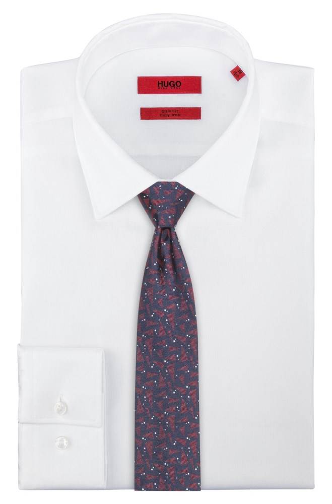 Hugo Boss Silk-jacquard tie Patterned | UcTYFn4j