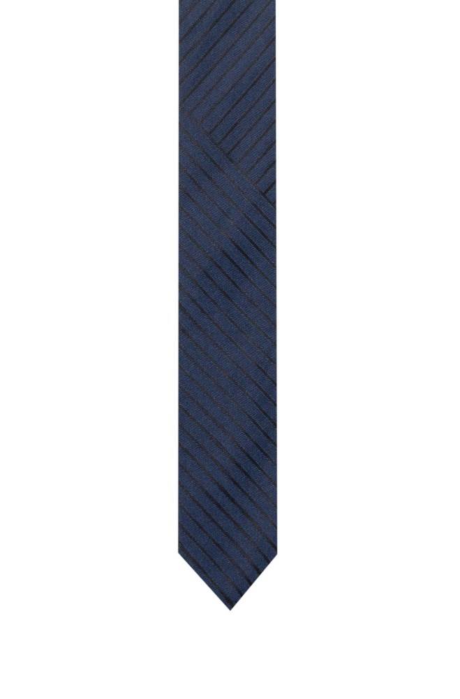 Hugo Boss Silk-jacquard tie Patterned | pKDed1B9