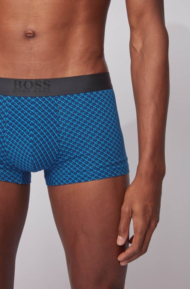 Hugo Boss Single-jersey trunks Blå | wxU0kan7