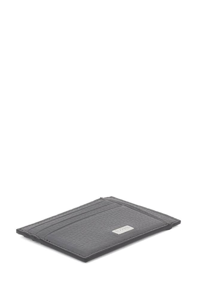 Hugo Boss Six-slot card case Grå | 8MqAgZ8A