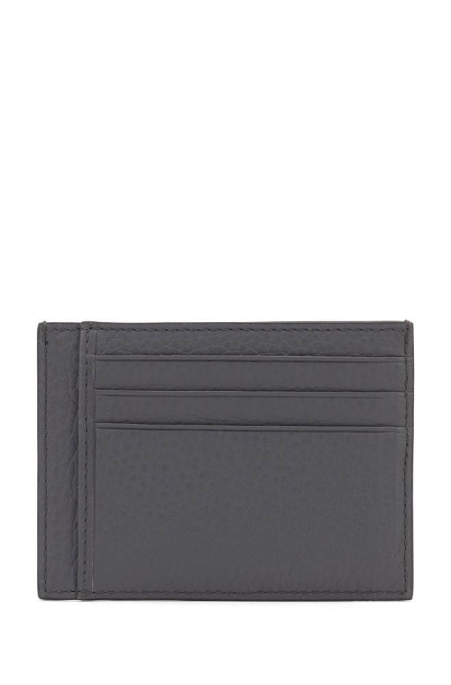 Hugo Boss Six-slot card case Grå | 8MqAgZ8A