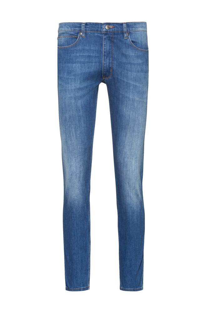 Hugo Boss Skinny-fit jeans Blå | 39syY4as