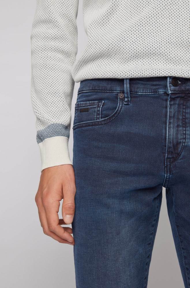 Hugo Boss Skinny-fit jeans Mørke Blå | KtIvmafE