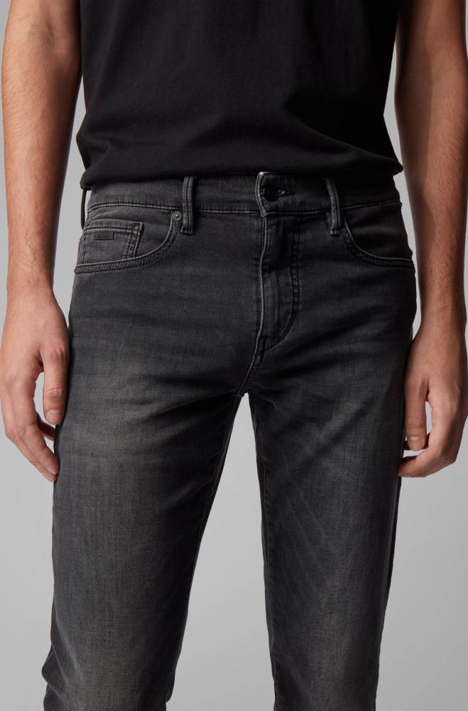 Hugo Boss Skinny-fit jeans Svarte | rQqGE6MD