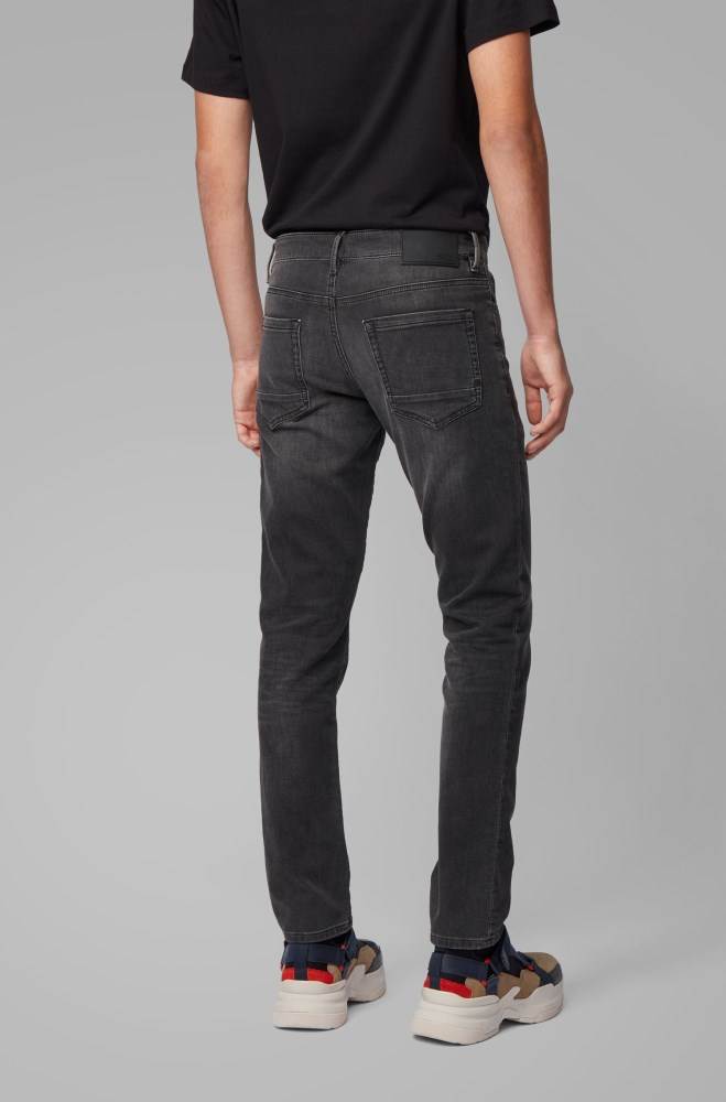 Hugo Boss Skinny-fit jeans Svarte | rQqGE6MD