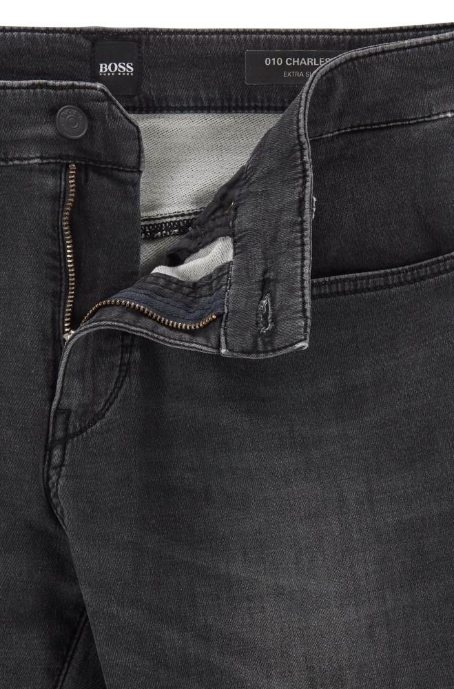 Hugo Boss Skinny-fit jeans Svarte | rQqGE6MD