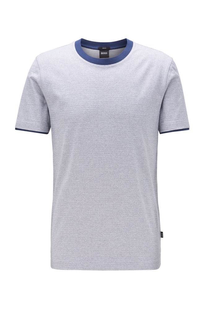 Hugo Boss Slim-fit T-shirt Mørke Blå | VYDATWIt