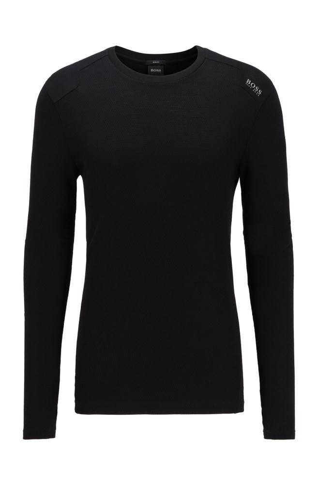 Hugo Boss Slim-fit T-shirt Svarte | 4BtF5d7c