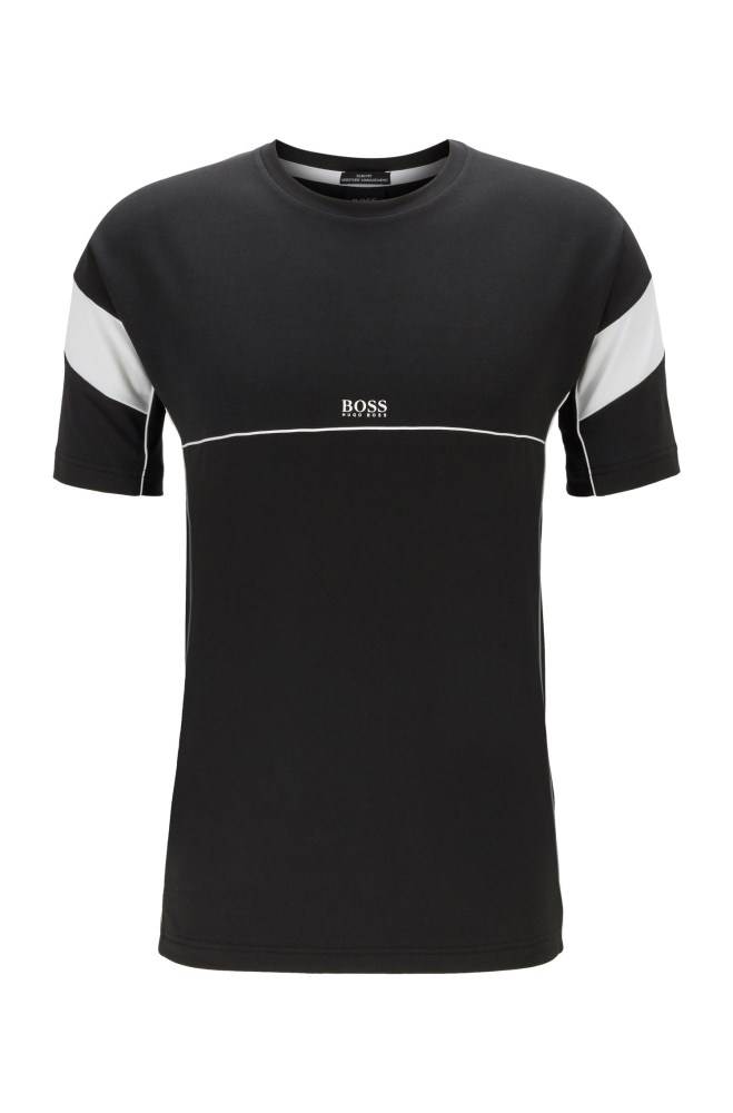 Hugo Boss Slim-fit T-shirt Svarte | IIemz9dv